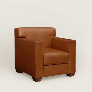 Reeditions J.-M. Frank par Hermès club armchair
